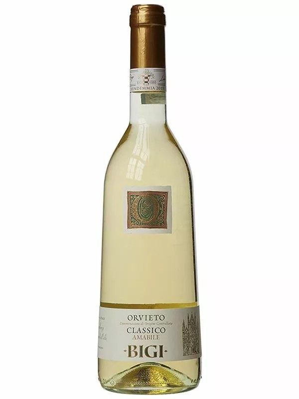 Вино Bigi. Орвієто Класіко Амабіле 2022 біле 0,75л 12%